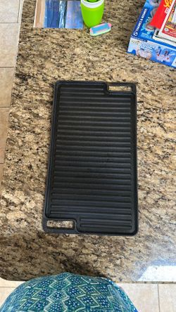 Cast Iron Reversible Grill Griddle Pan