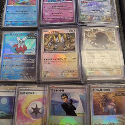 Pokemon Lot Of JP Pokeball/Some Masterball Holos