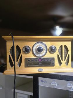 Vintage Record Player Console – $75