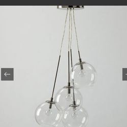 West Elm cluster globe pendant light