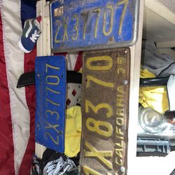 California License Plate