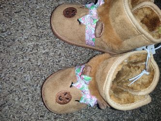 Kids Animal Character Slipper Boots