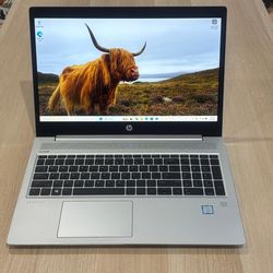 HP PROBOOK 450 G6 15.6” Core i5-8265u 16GB RAM 256GB SSD Windows 11 PRO