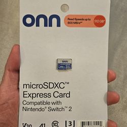 Onn MicroSD 512gb Express