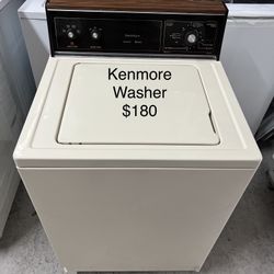 Kenmore washer 