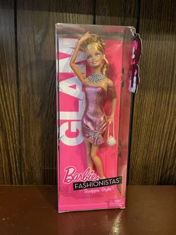 Barbie Fashionistas Swappin' Styles! Glam Doll 2010 Mattel T7413