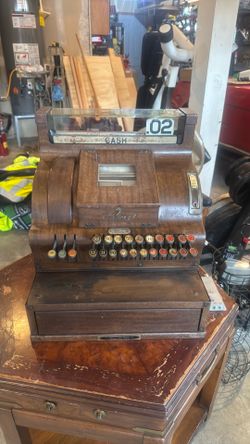 Vintage National cash register