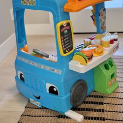Fisher-Price Toddler Learning Toy Laugh & Learn Servin’ Up Fun Food Truck