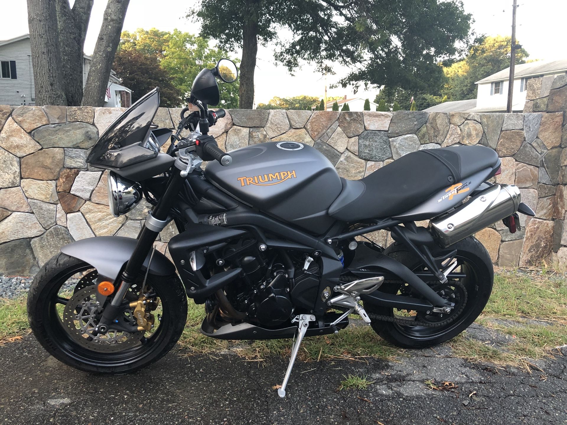 2011 Triumph Street Triple R motorcycle