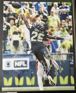 Seattle Seahawks Shaquill Griffin Autographed 11x14 Photo