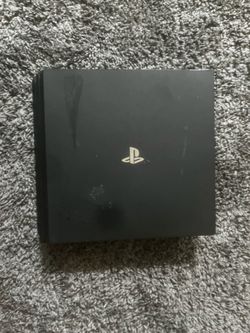 PlayStation 4 pro black  w/o black and red controllers with hdmi cord and power cord