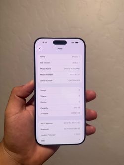 iPhone 16 Pro Max