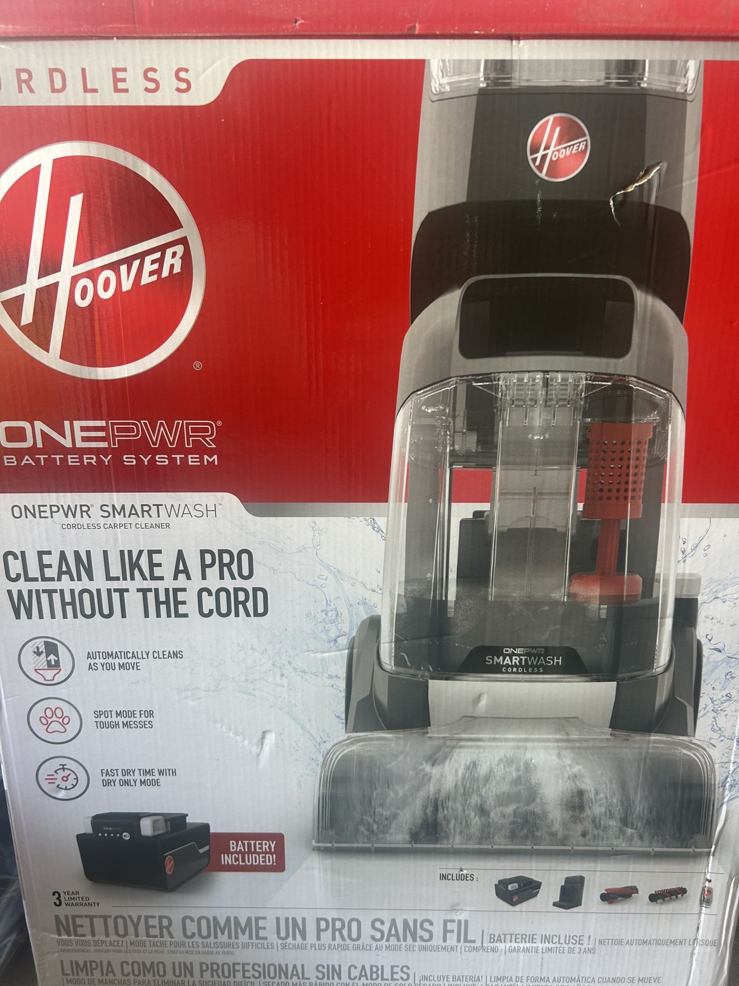 Hoover Onepwr Carpet Cleaner