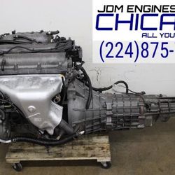 JDM 90-05 MAZDA MIATA BP-5A 1.8L DOHE 4 CYL ENGINE AND AISIN AZ6 6 SPEED MANUAL TRANSMISSION 