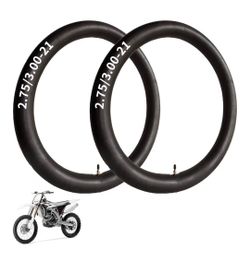 2.75/3.00-21” Heavy Replacement Inner Tube, 80/100-21(300/325-21) Replacement Tire, 21 Inch Inner Tube, for Dirt Bike, Pit Bike and More (2 Pack)