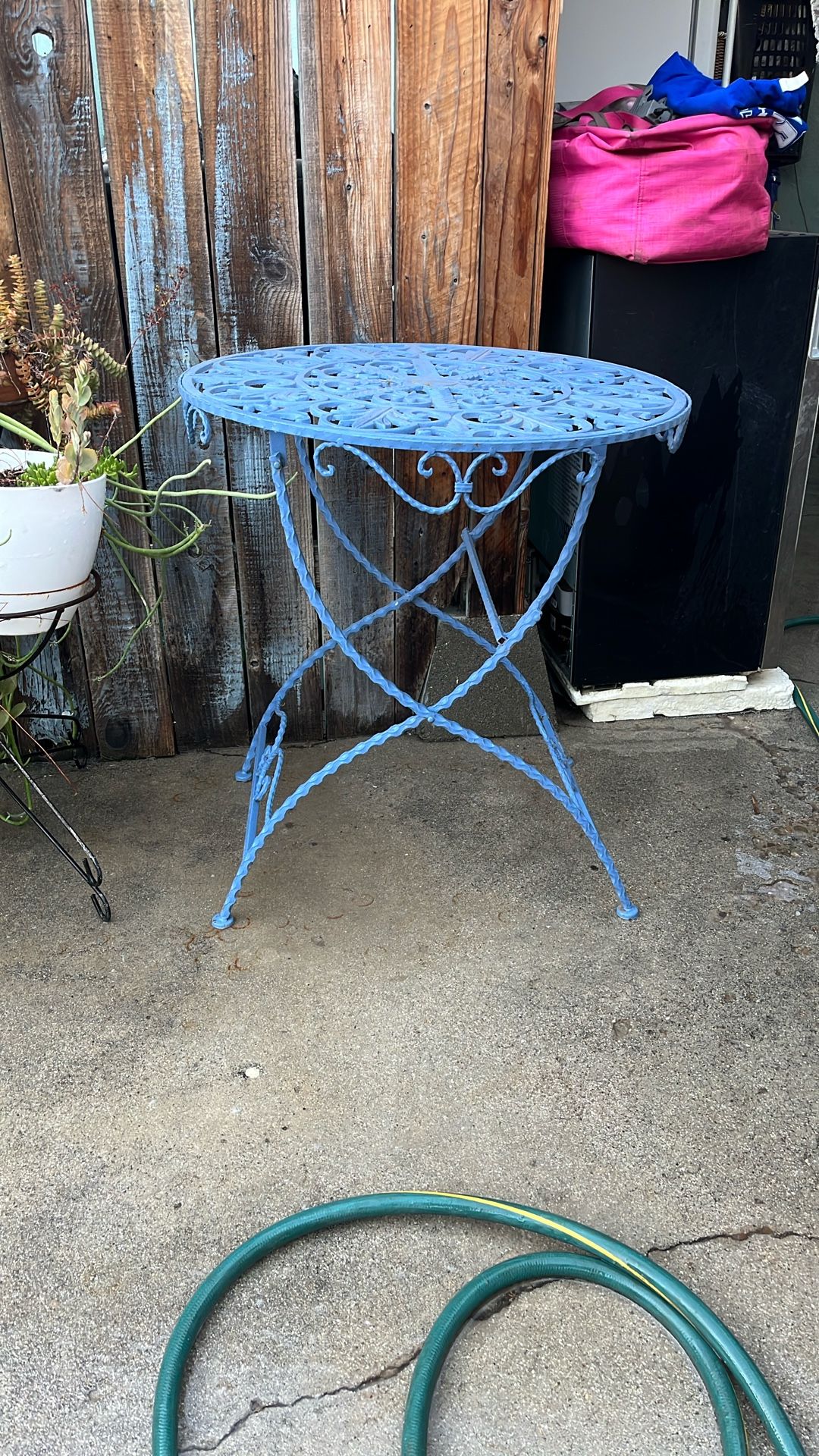 Blue Table