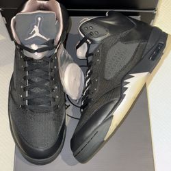 Jordan 5 Retro x PSG - Off Noir - Size 12M - HQ3004-001 - 2025