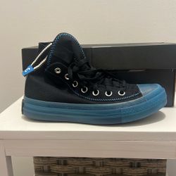 Converse Black And Blue Sneakers 