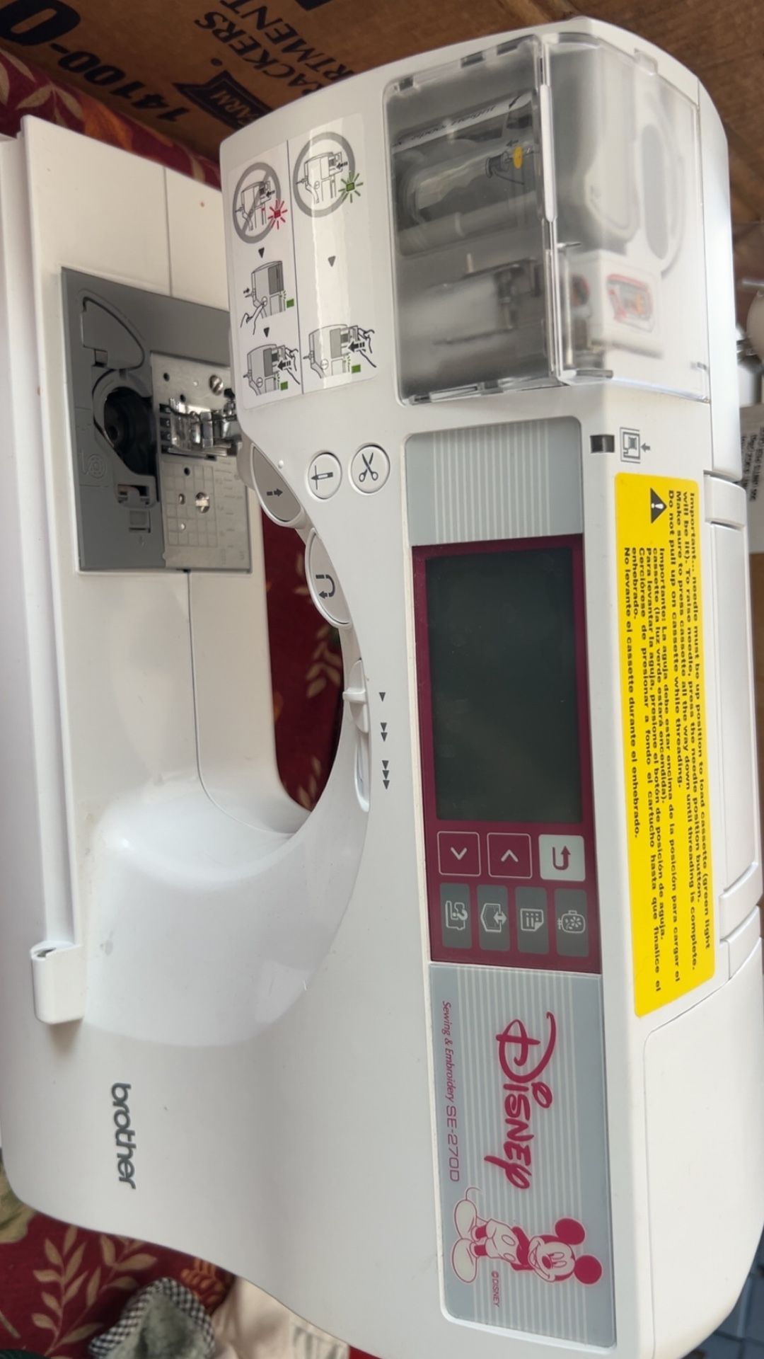 Disney / Brother Sewing Machines Chords Not Included