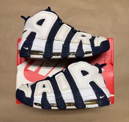 Nike Air More Uptempo Olympic Mens size 8.5 Basketball shoes Rare!