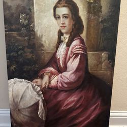 Portrait of Countess S.L. Stroganova by Konstantin Yegorovich Makovsky, created in 1864.