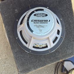 Clarion 12 inch subwoofer