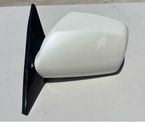 2008 Toyota Solara Left Driver Side Mirror Assembly White Pearl 7 Pin AUTO DIM