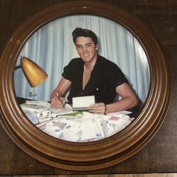 Elvis Presley collector plate