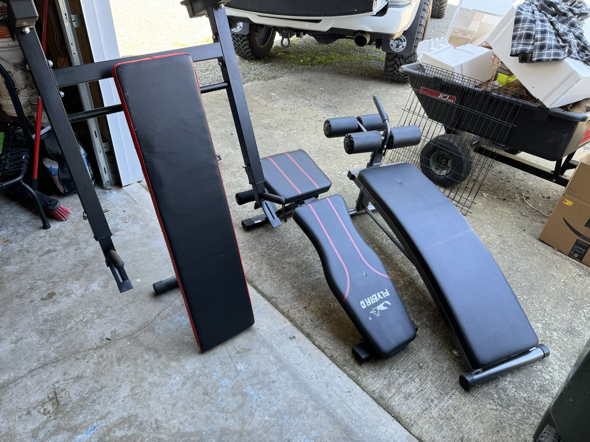 Workout Benches And Step