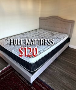 New full mattress only $120
