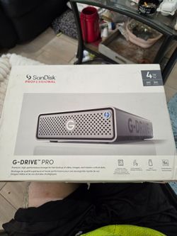 Sandisk professional  G Drive pro 4tb brand new