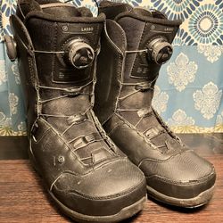 RIDE LASSO Snowboard Boots - Size 8 