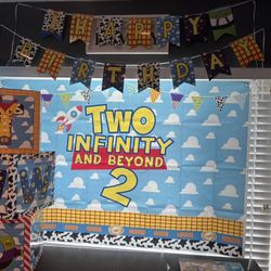 Toy Story Birthday Decorations - Two Year Old 