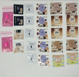 Sephora Foundation Try-On Sample Bag Color Set A-H 26 Items -Personalized Bundle