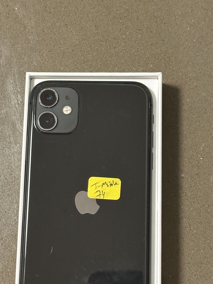 iPhone 11 Black T-Mobile and Mint Mobile