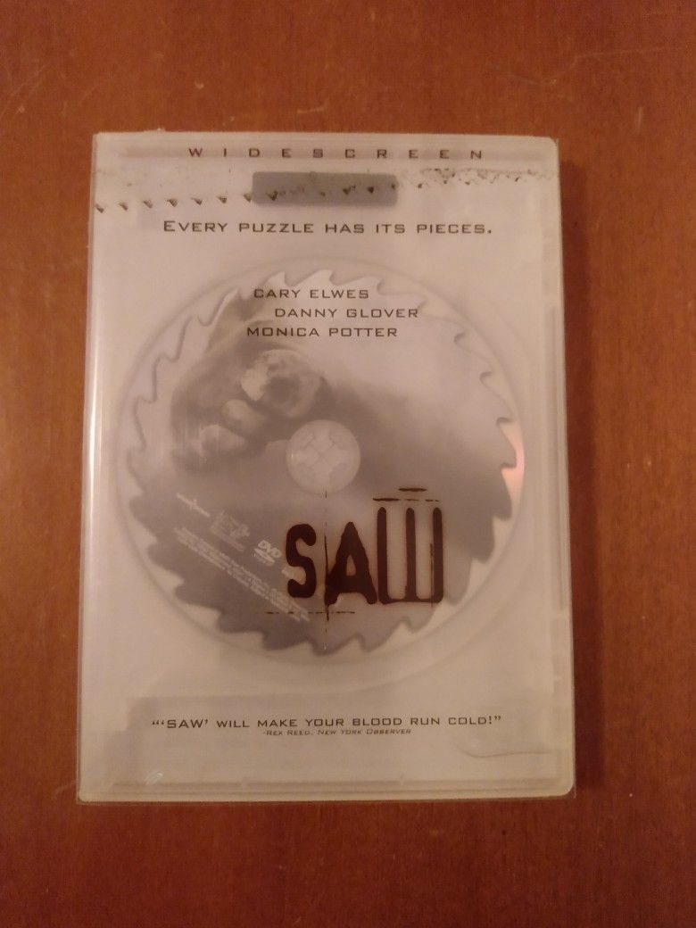 2004 SAW ON DVD - WIDESCREEN - RATED R