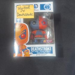 Funko Pops Death stroke (dc Comics)