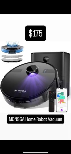 MONSGA Home Robot Vacuum with Mop