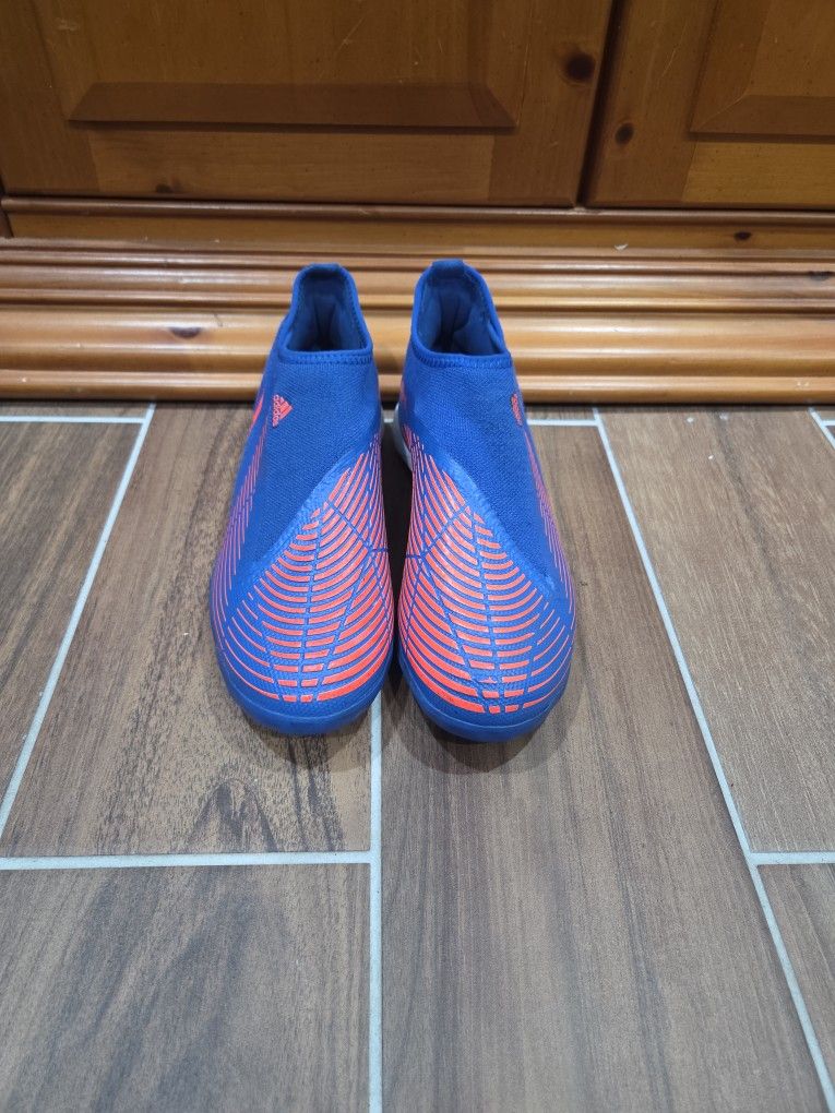 Predator Edge 3 Turbo Blue Soccer Turf Shoes