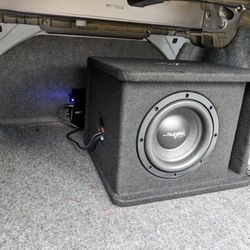 Skar 8" Subwoofer + Amp