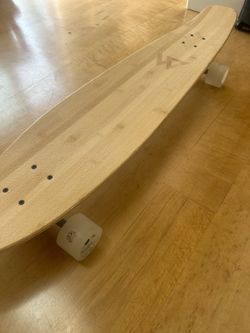 Magneto 44 inch Kicktail Cruiser Longboard Skateboard | Bamboo and Hard Maple