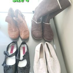 Size 4 Girls Shoes