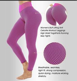 Medium High Waisted Scrunchy Leggings 