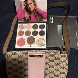Michael Kors Purse Plus Makeup Kit