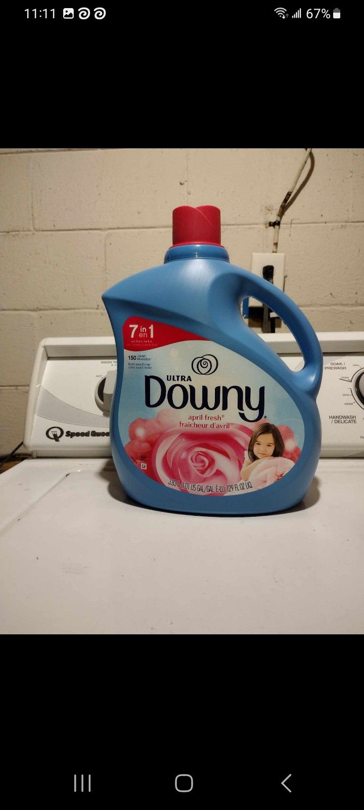 Downy And Gain Softener