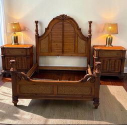 Tommy Bahama Style Bedroom Set ( deliver available)