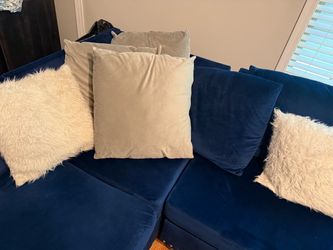 Happy Homes Blue Reversible Sectional