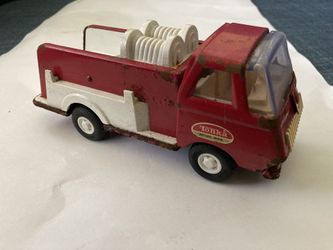 Vintage Tonka Steel Pumper Red Fire Truck 1960s -1970s Mini.