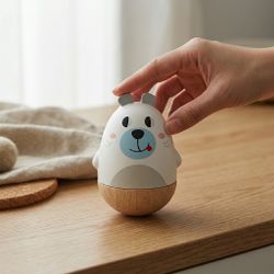 Brand New Baby Wobble Toy – Montessori Roly Poly Tumbler Toy