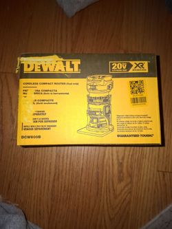 Dewalt 20v cordless compact router